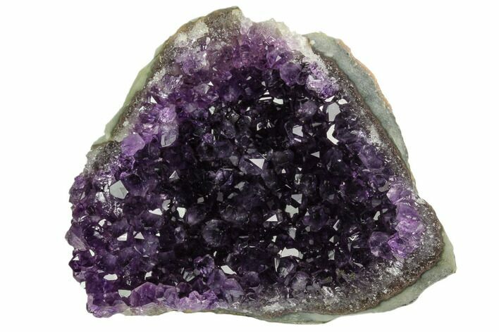 Dark Purple, Amethyst Crystal Cluster - Uruguay #122100